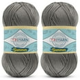 thumbnail image 1 of Yarn for Crocheting & Knitting - 2 Skeins (2x383 Yds) (105087 - Coal Grey) Crochet Yarn - 100% Microfiber Acrylic Yarn - Knitting Yarn for Craft Projects, 1 of 7
