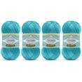 thumbnail image 1 of Yarn for Crocheting & Knitting - 4 Skeins (4x383 Yds) (105376 - Aquarium) Crochet Yarn - 100% Microfiber Acrylic Yarn - Knitting Yarn for Craft Projects, 1 of 7