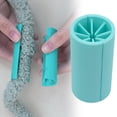 thumbnail image 1 of Yarn Fluffer tool for Crochet and Knitting, Handmade Mint Green Yarn Comb, Efficient Plush Fiber Brushing tool for Blankets and Amigurumi, 1 of 6
