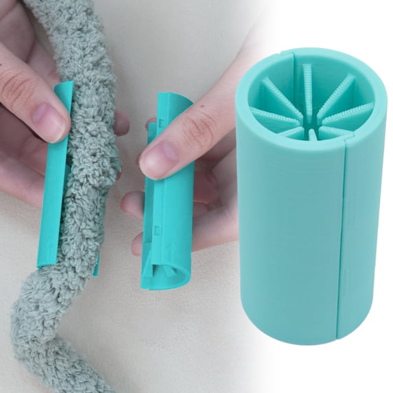 Yarn Fluffer tool for Crochet and Knitting, Handmade Mint Green Yarn Comb, Efficient Plush Fiber Brushing tool for Blankets and Amigurumi