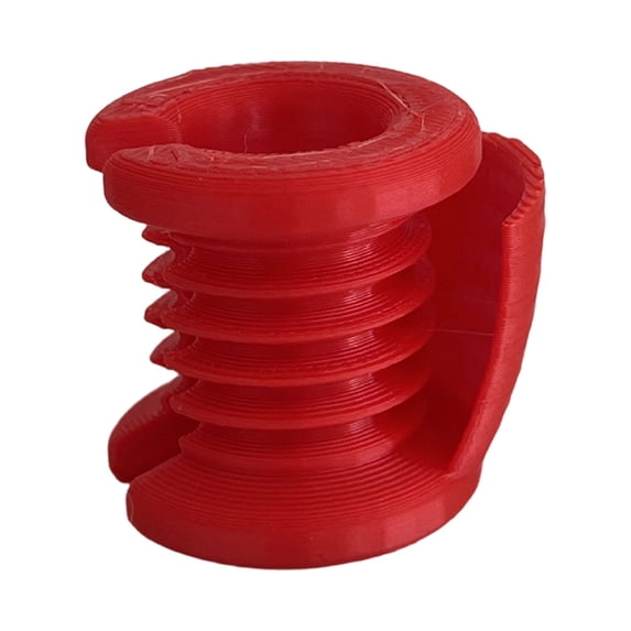 Yarn Guide Ring for Crocheting – Crochet Tension Ring & Finger Guard, Adjustable Yarn Holder for Knitting Sewing Weaving,Red 1.2"x1.3"