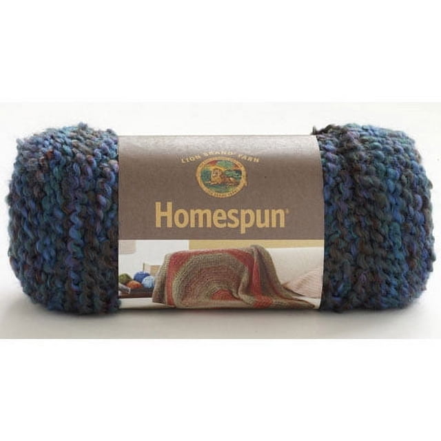 Lion Brand Homespun Yarn: Lot of 3 in color Colonial- 6 ounces, 185 yds each