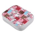 thumbnail image 1 of Yarn Knitting Crochet Hook Case Empty Organizer Storage Tote for DIY Sewing Tool Accessories - Colorful Cat, 1 of 6