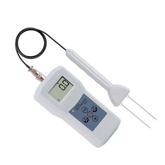 Yarn Moisture Meter Wool Silk Woollen Textile Materials Humidity Tester LCD Digital Display Cotton Hygrometer