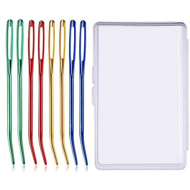 Yarn Needle,Weaving Needle Tapestry Needle Bent Needles for Crochet