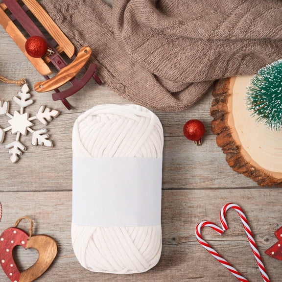 Yarn, Soft Hand-Knit Crochet Wool, Ultra-Plush Texture for Seamless Stitching, Ideal for Blankets and Wearables, Craft Enthusiasts