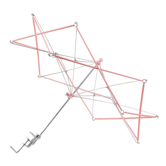 TOP! Yarn Thread Fiber String Wool Winder Holder Umbrella Knitting Operated Swift Craft for Patchwork Sewing DIYAccessories,B