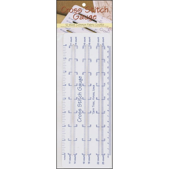 Yarn Tree Cross Stitch Gauge 8"-2492