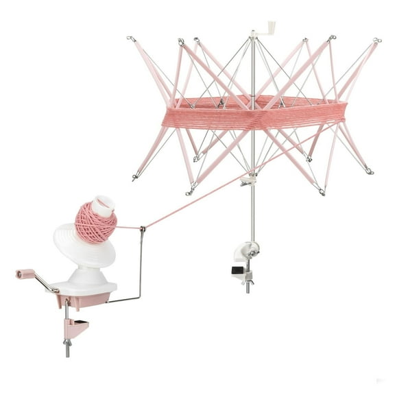 Yarn Winder, Ball Winder for Crocheting & Knitting, Quick Install Portable Yarn Spinner, Essential Tool for Crafting Enthusiasts