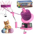 thumbnail image 1 of Yarn Winder for Crocheting, Large Capacity Electric Yarn Ball Winder with Strong Tension Stepless Speed, Automatic Yarn Cake Winder, Helper for Knitting Lovers Multifunction, 1 of 9