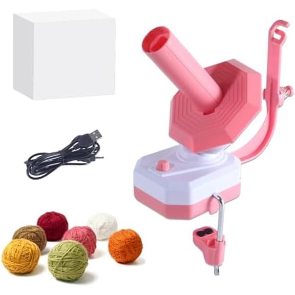Yarn Winder, Electric Yarn Ball Winder for Crocheting, Save Time and Effort, Yarn Spinner with USB Interface, Yarn Winder Wool, The Helper for Knitting Enthusiast$$Art & Craft