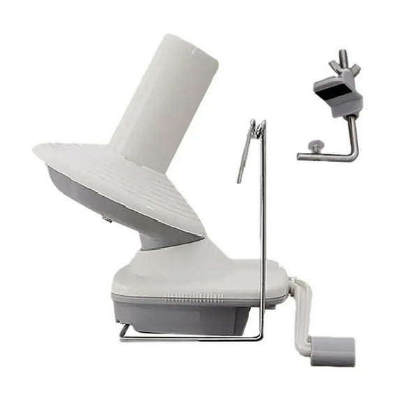 Yarn Winder Hand Operated Yarn Ball Winder Winding Wool Winder Machine Yarn Tabletop Clamp Yarn ,Efficiently Make Yarn Cake