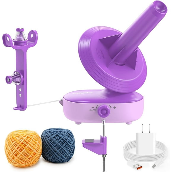 Yarn Winder,Upgraded Electric Yarn Ball Winder for Crocheting,10oz Large Capacity,Automatic Yarn Winder Machine for Various Types of Yarn