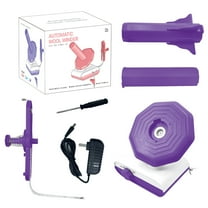 Yarn Winder,Upgraded Electric Yarn Ball Winder for Crocheting,13 oz Large Capacity,Automatic Yarn Winder Machine for Various Types of Yarn (Purple)