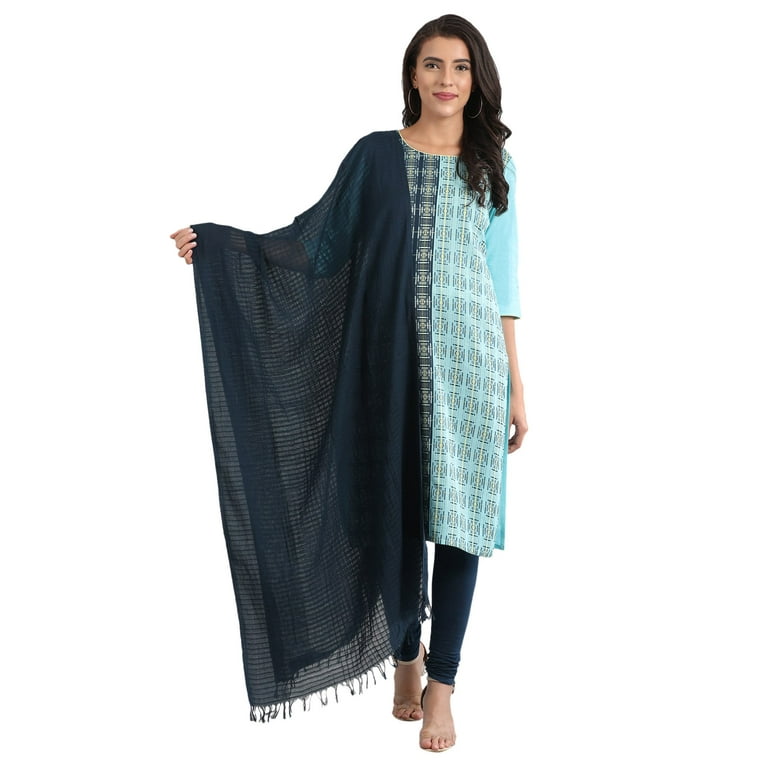 Yarn-dyed Dupatta - Corsair-One Size 