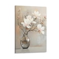 thumbnail image 1 of YarnArtistry Floral Canvas Wall Art Bathroom Wall Art Pictures Wall Decor Home Decor Wall Decor for Bedroom Livingroom, 1 of 5