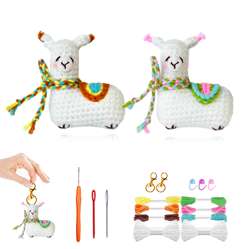 Crochet Kits - Crochet 1 Kind Pattern Set for Beginners/Experts - Rabbit,  Chicken, Bee for Adult Starters, Kids, Includes Enough Yarns, Hook,  Accessories 