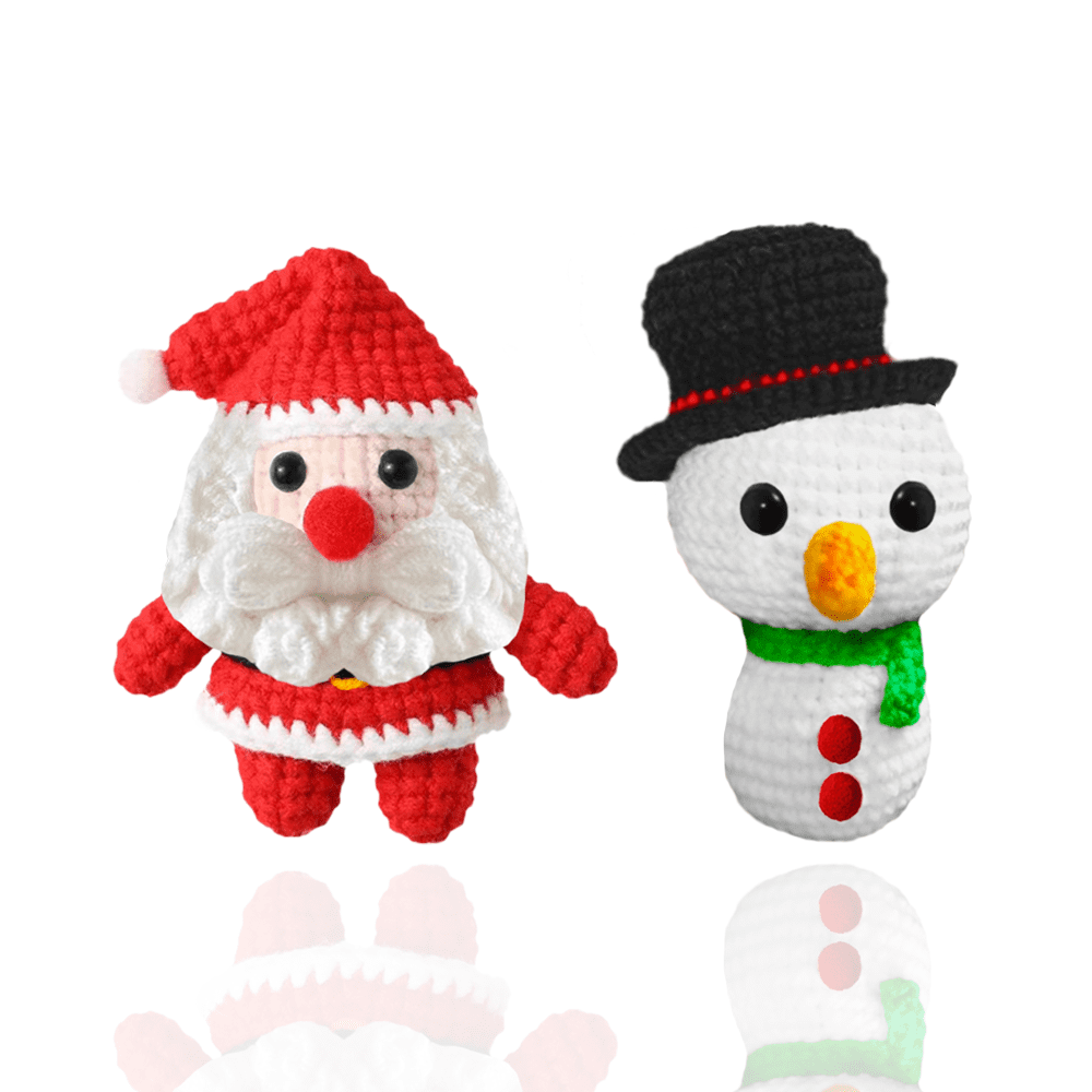 Christmas Crochet Kit (Snowman) - Sealed with a Kiss