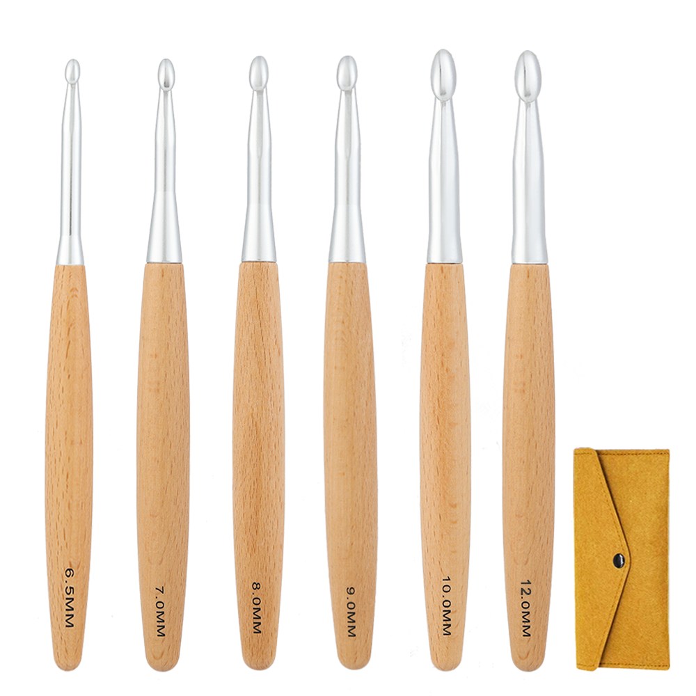 The Pioneer Woman 3Piece Crochet Hooks Set, Sizes I, K, and L