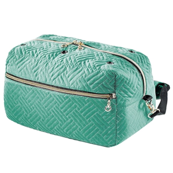 Yarns Storage Bag with Compartments for Crochet Hook, Knitting Needle