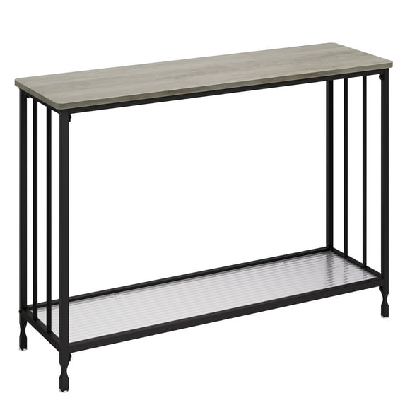 Yartaka Console Table, Sofa Table, for Entryway, Living Room, Easy Assembly, Gray