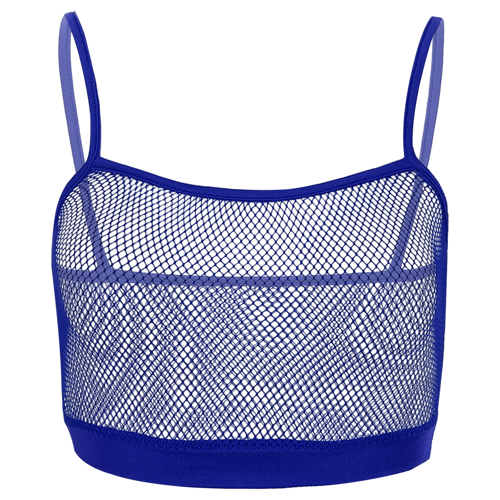 fishnet bra top