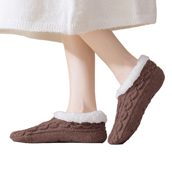 Yaruuzi Fuzzy Socks for Women Thick Socks Cute Socks Fuzzy Grippy Socks Cabin Socks Winter Socks Non Skid Socks Plush Socks Comfy Socks Soft Socks Crew Socks Fall Socks Spa Socks Yoga