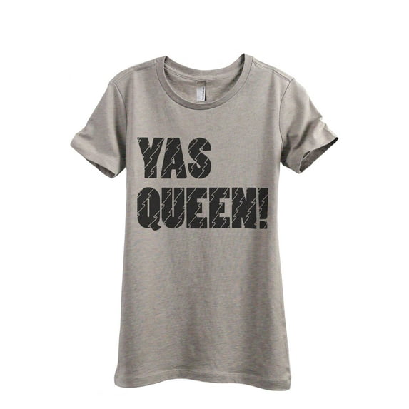 Yas Queen Women's Fashion Relaxed T-Shirt Tee Heather Tan X-Large