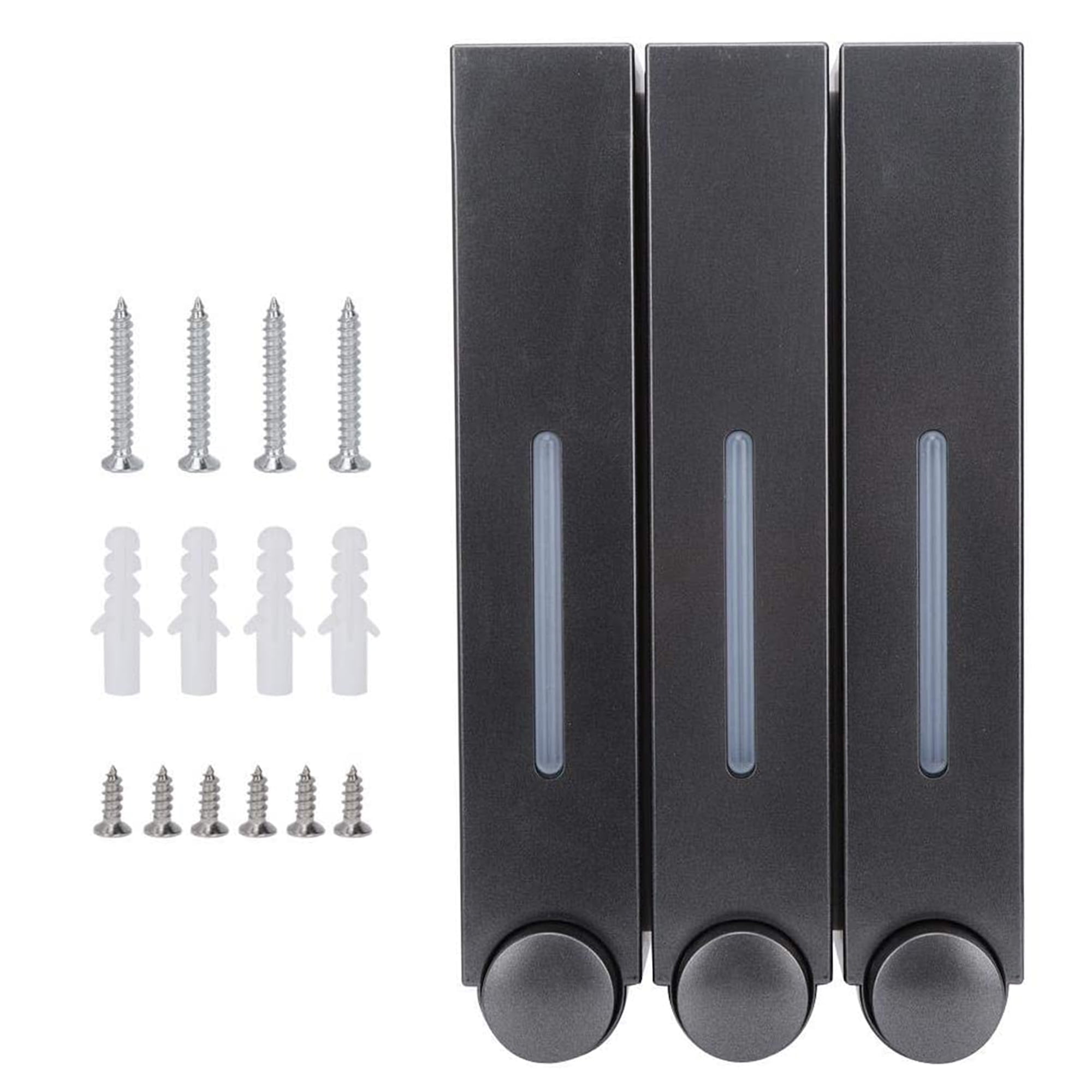 YasTant 3Head Soap Dispenser, Wall Mount Shower Liquid Soap Dispenser Refillable Easy to USE