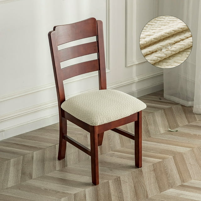 YasTant 4 Pack Waterproof Seat Covers for Dining Room Chairs Covers