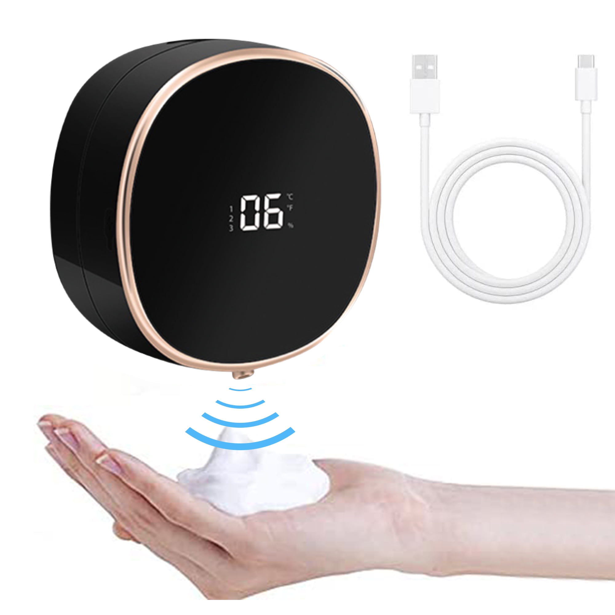 YasTant Automatic Foaming Soap Dispenser Wall Mounted Motion Sensor