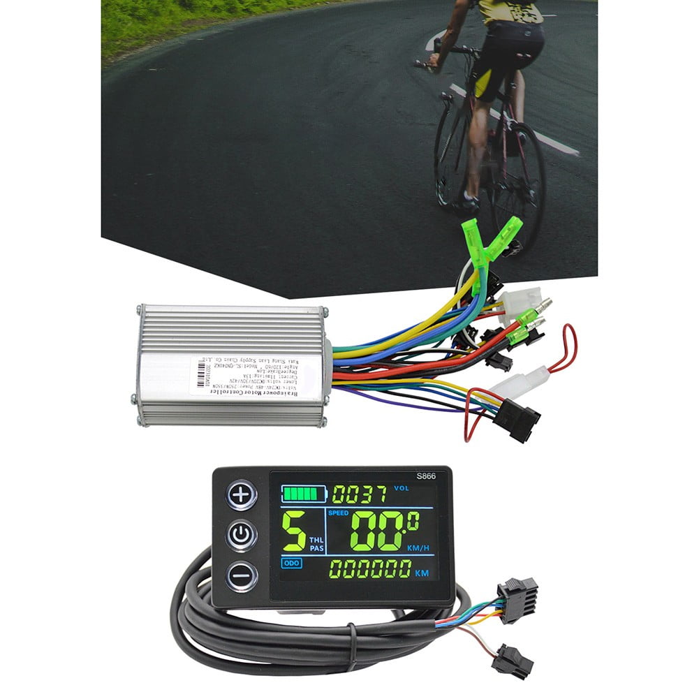 Kit Complet Contrôleur VAE – 24/36/48V 250/350W Avec écran, PAS, Accélérateur