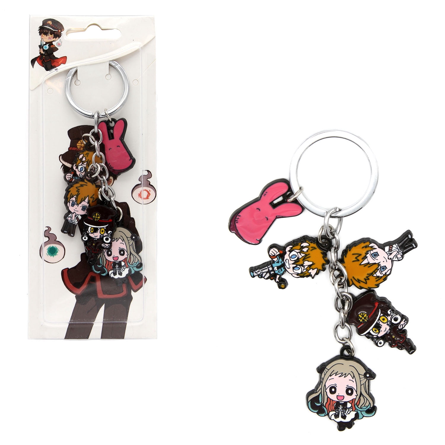 Yashiro Nene Hanako Kou Teru - Toilet-bound Hanako-kun 1" Keychain 5 pc. Pendant