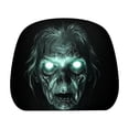 thumbnail image 1 of Yashow Elite Halloween Car Headrest Covers Auto Seat Protector Decor for Vehicle Interior, 5.9 Inch, for Home Indoor Outdoor Party Yard Garden Decor, Spooky, Festive, 1 of 5