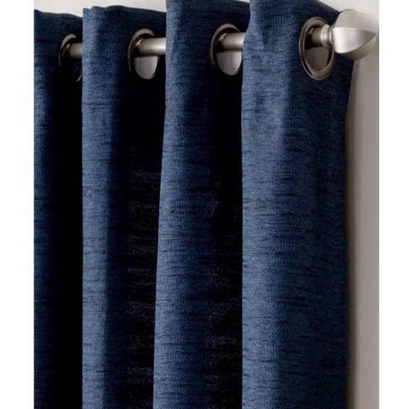 Yasmine 50" X 95" 1-Panel, Indigo
