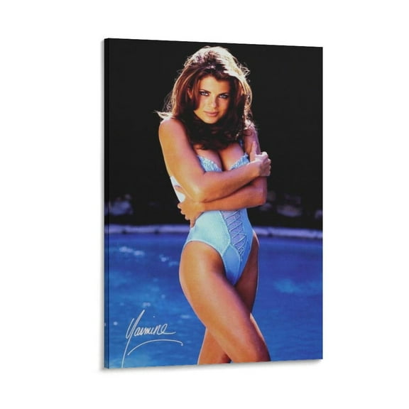 Yasmine Bleeth Sexy Poster Posters Art Print Wall Photo Paint Poster Hanging Picture Family Bedroom Decor Gift 16x24inch(40x60cm)
