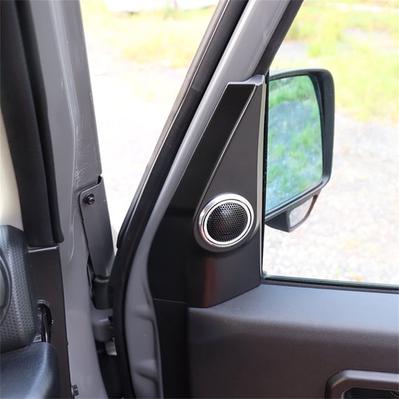 Yassdwbn 1 Pair Car A-pillar Tweeter Speaker Accessories Fit For Suzuki Jimny JB64 Sierra JB74W 2019-2022