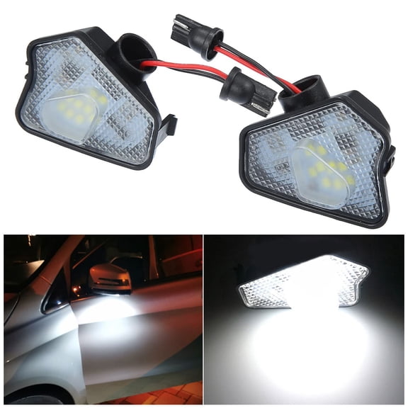Yassdwbn 1 Pair Mirror Puddle LED Light For Mercedes-Benz B-Class W242 W246 2011-2018