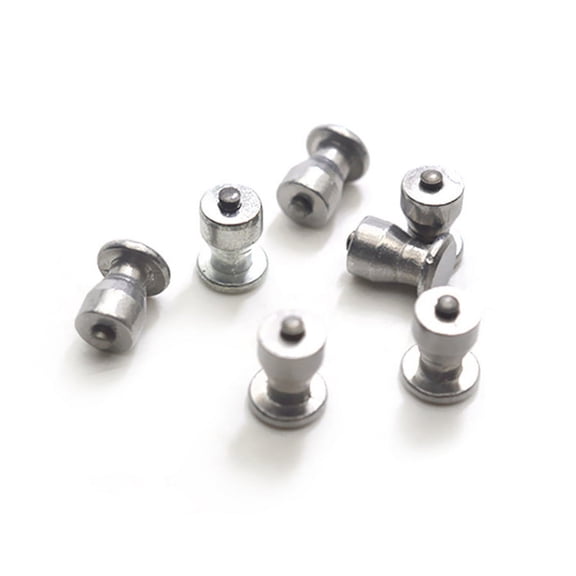 Yassdwbn 100x 8mm Car Truck ATV Wheel Tyre Snow Spikes Winter Tire Studs Screw Anti-slip