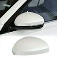 thumbnail image 1 of Yassdwbn 1PCS Car Primer White Left Side Mirror Cover Cap ABS For Nissan Altima 2019-2022, 1 of 5