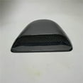 thumbnail interactive-video image 1 of Carbon Fiber Look Hood Scoop Vent - Self-Adhesive Air Flow Intake Cover - Universal Fit 1 of 4