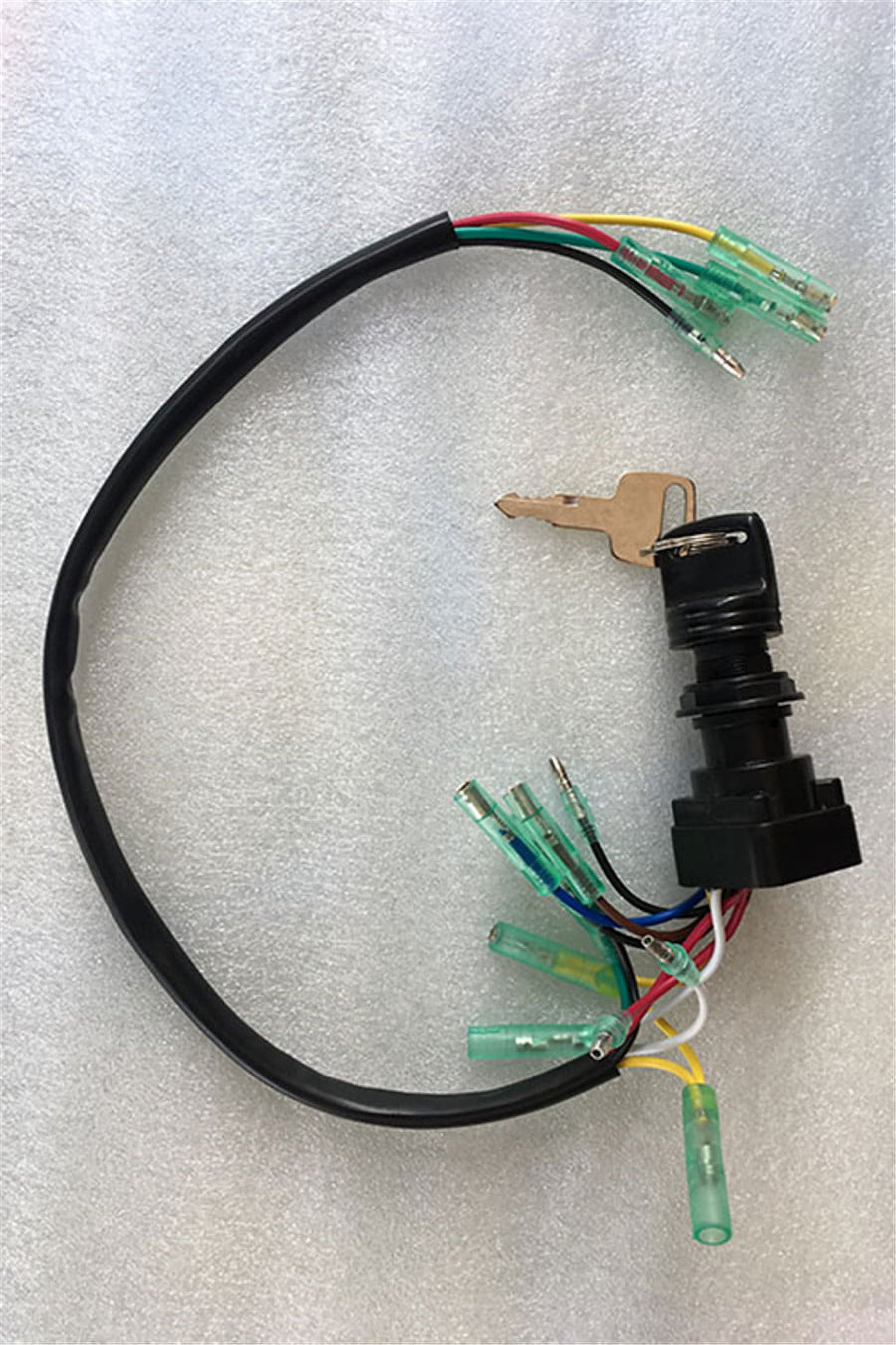 Yassdwbn 1x Ignition Switch Key For Yamaha Outboard Control Box 2 4 ...