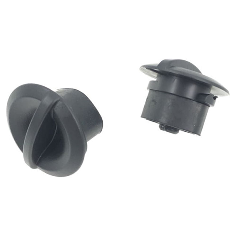 Set Of 2 Glove Box Stop Clips – Replacement For GMC (OEM 10356314, Black)