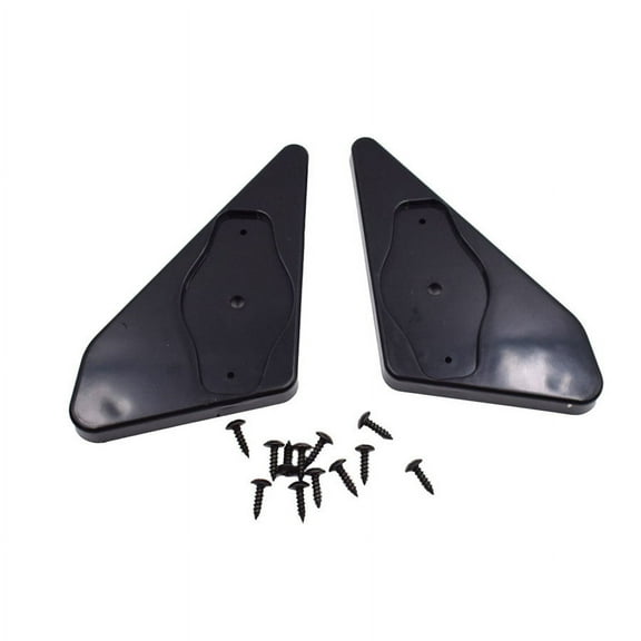 Yassdwbn 2Pcs Carbon Fiber Vintage F1 Style Racing Car LeftRight Side Mirrors Universal