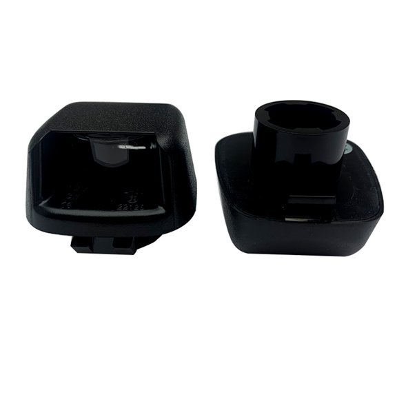 Yassdwbn 2pcs License Plate Light Cover Rear Bumper Lamp Shell for Nissan Frontier Armada