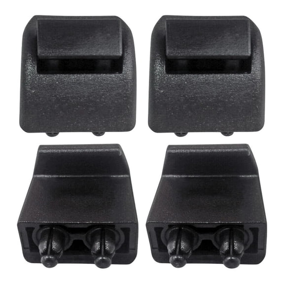 Yassdwbn 4 x Rear Sun Shade Blind Curtain Hook For Hyundai Santa Fe The Prime 2016-2018