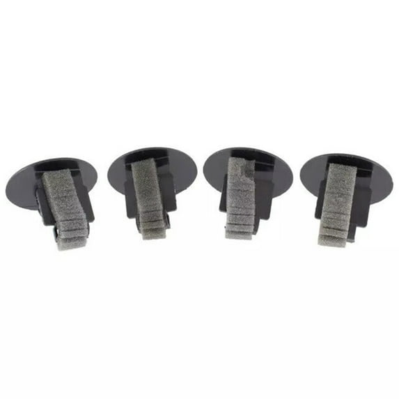 Yassdwbn 4Pcs Black Clips For Ford Floor Mat Retainer Clip W715120-SS3JA, W715120SS3JA