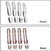 Yassdwbn 8PCS Chrome Door Handle Cover w/Smart For Chevy Silverado GMC Sierra 2020-2021