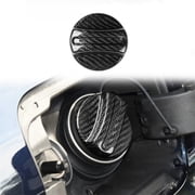 Yassdwbn Carbon Fiber Gas Fuel Cap Cover For BMW 3 Series F30 E36 E46 E39 E90 E92 E93 M3
