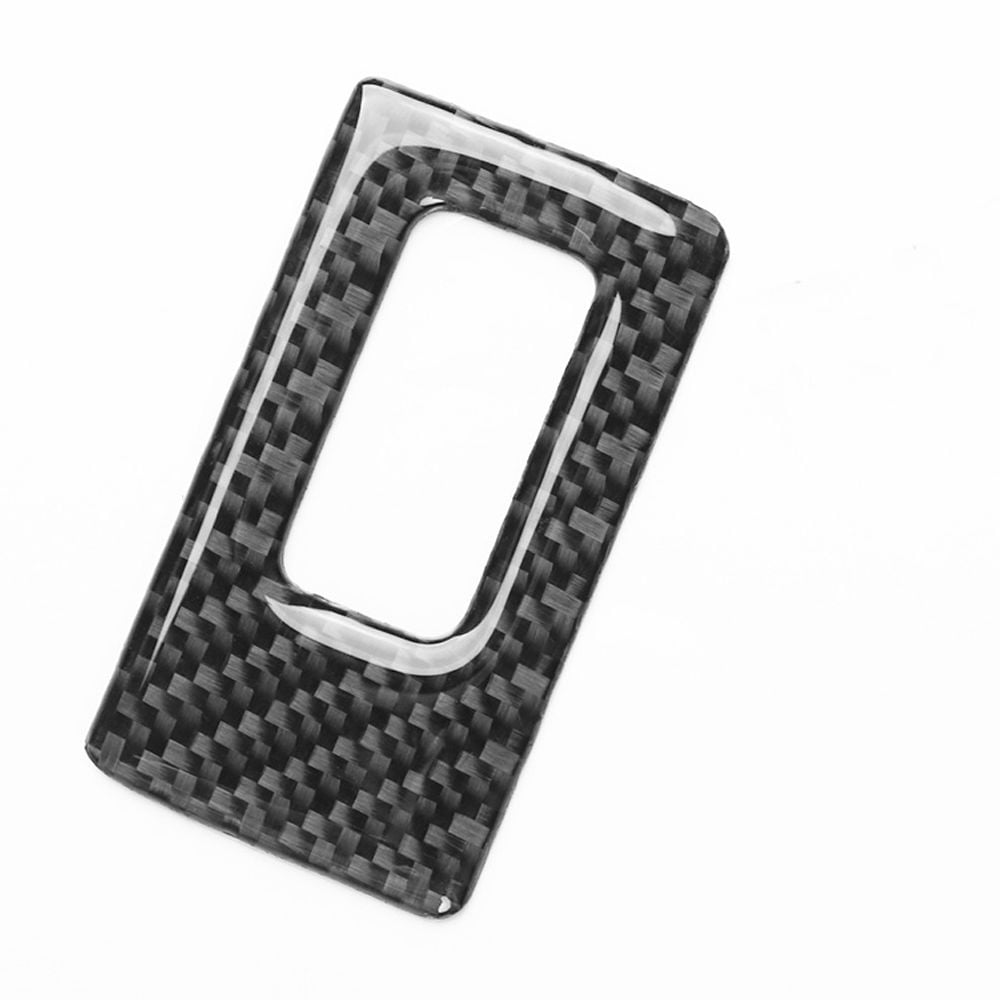 Yassdwbn Carbon Fiber Interior Window Lift Switch Button Panel Cover ...